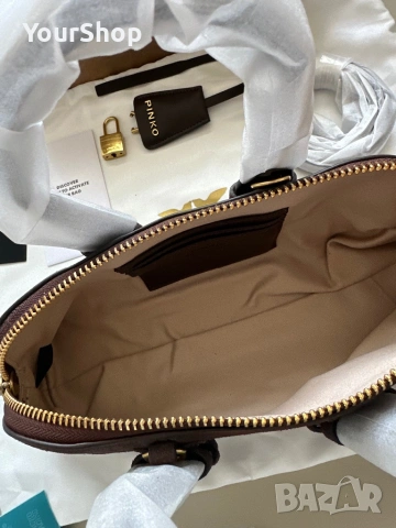 Дамска чанта Pinko Bowling bag baguette, снимка 7 - Чанти - 54049380