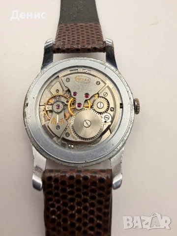 Doxa Antimagnetique Vintage Swiss – Оригинален механичен часовник 34 мм, снимка 5 - Мъжки - 54893959