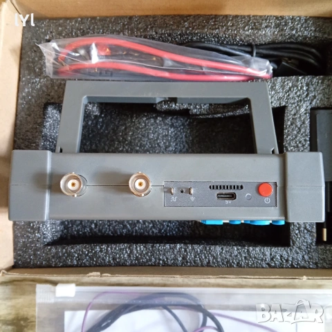 3в1 цифров осцилоскоп, 120MHz, 250MSa/s, 3.2 инча IPS екран , снимка 2 - Друга електроника - 54710728