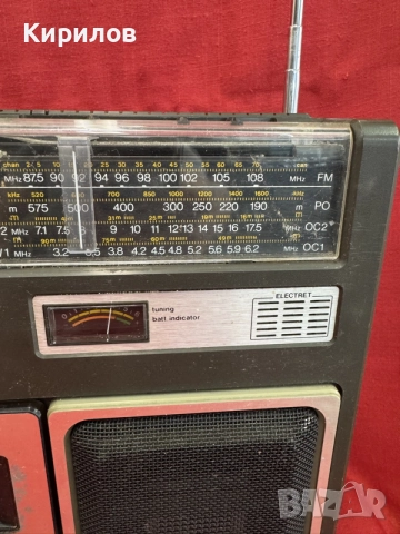 Ретро радиокасетофон Philips-778!!!, снимка 4 - Радиокасетофони, транзистори - 55313859