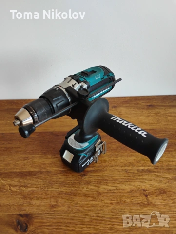 Makita акумулаторна ударна бормашина 18V, снимка 4 - Бормашини - 54441646