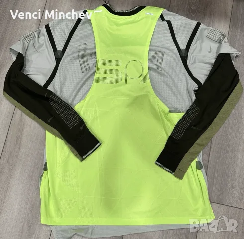 Nike ISPA Long Sleeve Flyknit Top M, снимка 2 - Спортни дрехи, екипи - 55698155