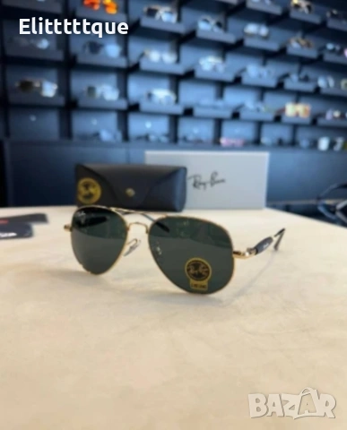 очила с черен обикновен калъф и ув защита ray ban , снимка 4 - Слънчеви и диоптрични очила - 54888548