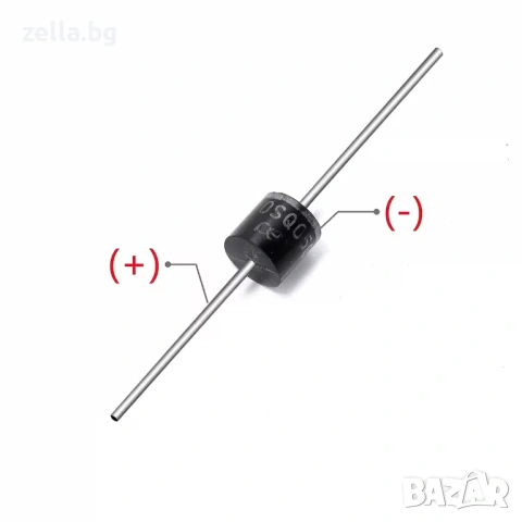 Комплект от 5 броя диоди Schottky 30SQ050 30A 50V Блокиращ диод за соларни панели 12V 24V 48V 10285, снимка 3 - Аксесоари и консумативи - 54662369