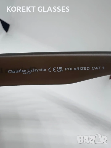 Christian Lafayette PARIS POLARIZED 100% UV Слънчеви очила , снимка 5 - Слънчеви и диоптрични очила - 54989003