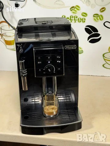 Кафемашина кафе автомат delonghi magnifica с гаранция, снимка 4 - Кафемашини - 55372387
