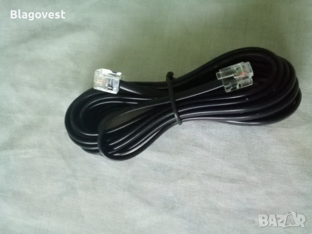 Кабел за телефон, снимка 3 - Други - 54127351