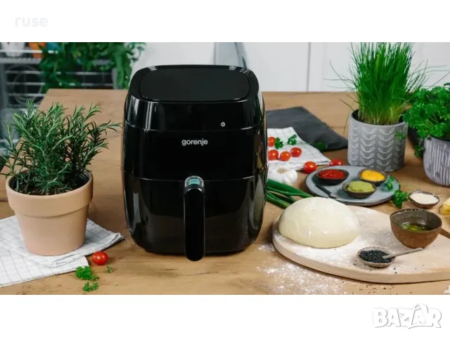 НОВИ! Фритюрник с горещ въздух Gorenje Air Fryer 1400W, снимка 9 - Фритюрници - 55499823