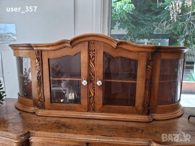 Продажба старинен бюфет, снимка 2 - Антикварни и старинни предмети - 54978376