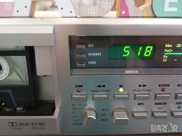 Дек Dual C844 3 Head 2 Speed 2 Motors Dual capstan, снимка 3 - Декове - 53980001
