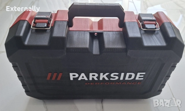 Акумулаторна бормашина Parkside Performance PABSP 20 Li C4 + батерия + зарядно – гаранция, снимка 4 - Бормашини - 54710743