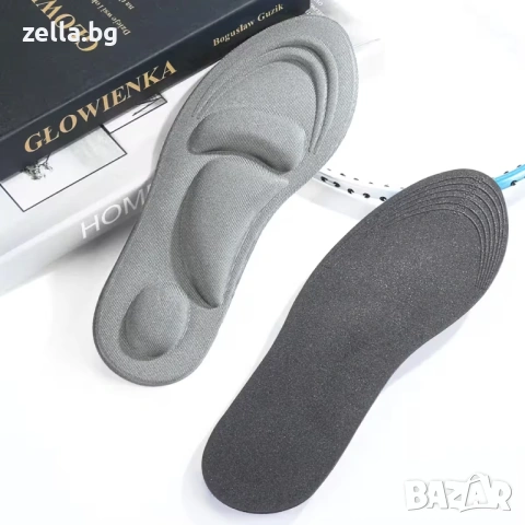 Ортопедични стелки с мемори пяна Memory Insoles – за комфорт при умора, спорт и ежедневно 10180, снимка 5 - Поли - 54659987