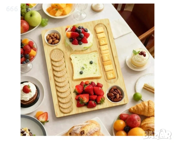 Многофункционална дъска за сервиране, снимка 5 - Други стоки за дома - 54063338