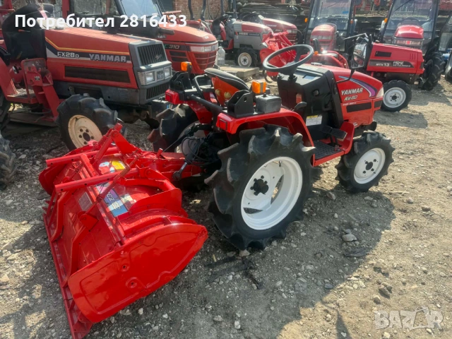 Трактор YANMAR Ke60 4x4, снимка 3 - Селскостопанска техника - 53976529