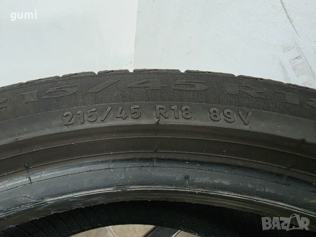 2бр летни гуми 215/45/18 PIRELI L05862 , снимка 4 - Гуми и джанти - 54790927
