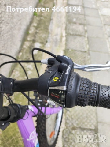 Запазено детско колело (подходящо за момиче) 24 цола, снимка 4 - Велосипеди - 53998032