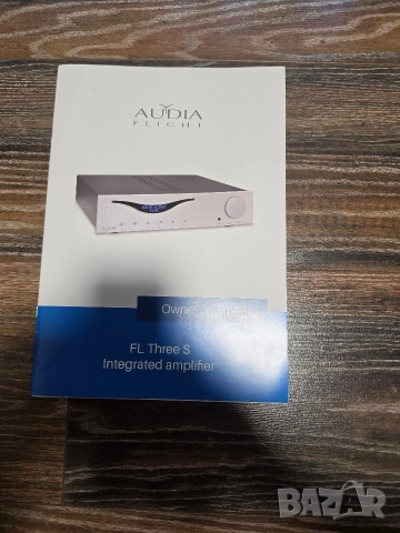 Продавам усилвател Audio Flight FL threeS , снимка 8 - Ресийвъри, усилватели, смесителни пултове - 54834258