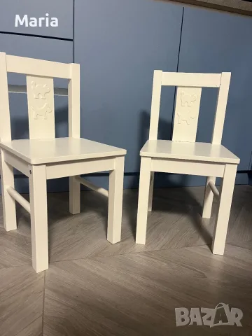 Детска маса с 2 столчета IKEA – комплект или поотделно, снимка 4 - Маси - 55631934