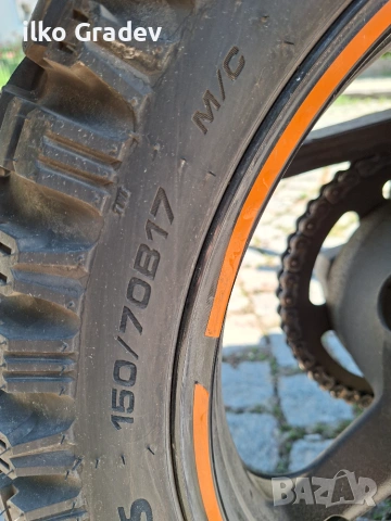 Мото гуми Mitas Enduro Trail 110/80-19 и 150/70-17  DOT 5224, снимка 2 - Гуми и джанти - 55243745