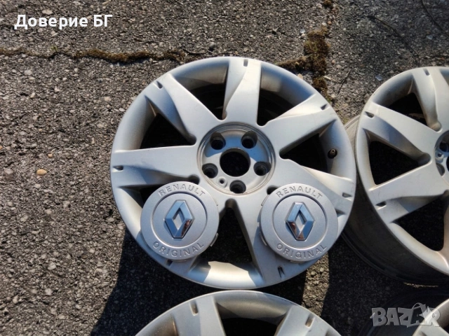​Оригинални алуминиеви джанти Renault 17" – Модел STEPPE (4x100), снимка 7 - Гуми и джанти - 54490091