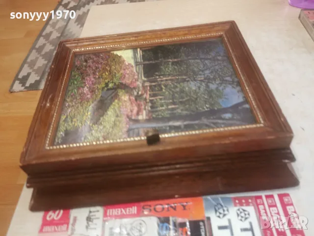 КРАСИВА ДЪРВЕНА КУТИЯ ОТ ФРАНЦИЯ 0908261604L4, снимка 10 - Антикварни и старинни предмети - 55604726