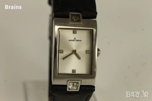 JACQUES LEMANS 1-1423 Дамски Стоманен Часовник Quartz, снимка 4 - Дамски - 54823584