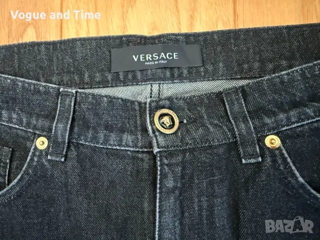Дънки Versace размер 34, снимка 4 - Дънки - 55640339