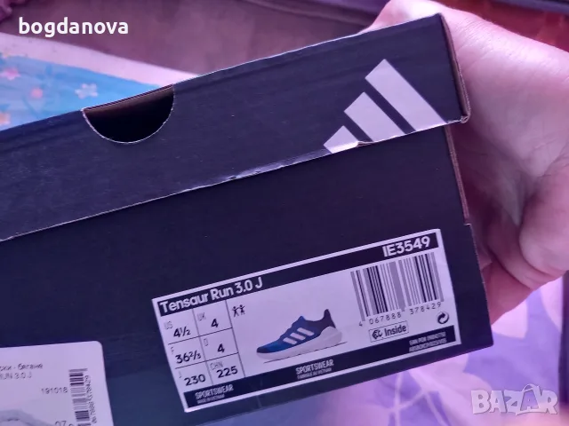 Маратонки Adidas Cloudfoam, 38 2/3, 22,5 см, снимка 6 - Детски маратонки - 55420498