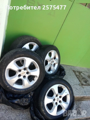 16" 5х110 джанти с Гуми Опел, снимка 3 - Гуми и джанти - 54019972