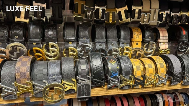 Louis VUITTON 🫟 Gucci 🫟 Tommy Hilfiger 🫟 Естествена Кожа , снимка 7 - Колани - 54476179