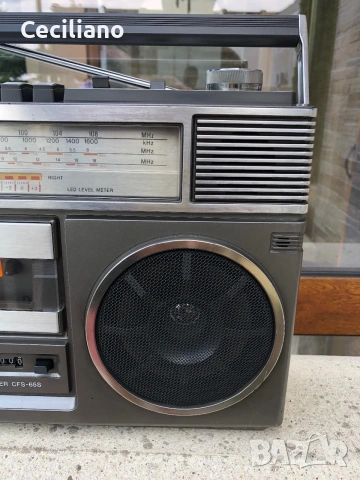 Sony CFS-66S -супер запазен радиокасетофон, снимка 4 - Радиокасетофони, транзистори - 55136803