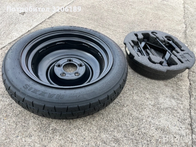 Резервна джанта с гума - патерица с крик за Хюндай и Киа / Hyundai Kia, снимка 3 - Гуми и джанти - 54018832