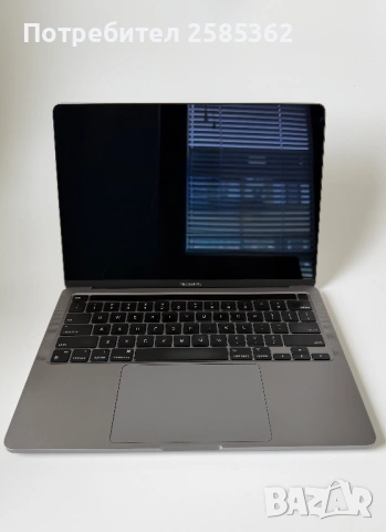 MacBook Pro 13 M1 256 Gb Space Grey | Като нов, снимка 2 - Лаптопи за работа - 54582762