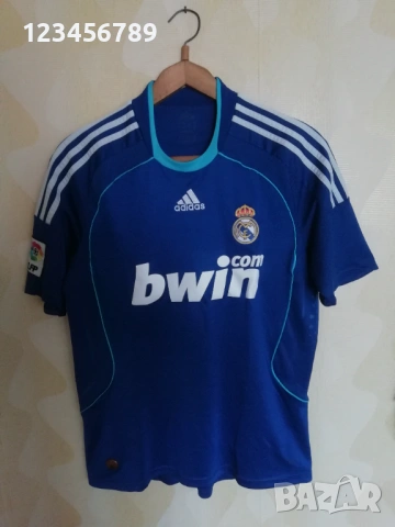 Real Madrid Guti Haz Adidas оригинална тениска фланелка Реал Мадрид Гути екип , снимка 2 - Тениски - 53191352