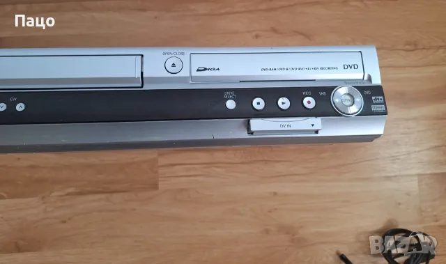 PANASONIC DMR-ES35V DVD RECORDER+VHS, снимка 17 - Плейъри, домашно кино, прожектори - 55618964