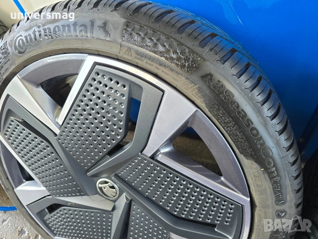 Оригинални джанти и гуми 5x112 8.5/9J 57.1мм от Skoda Enyaq VRS Coupe, снимка 12 - Гуми и джанти - 54569703