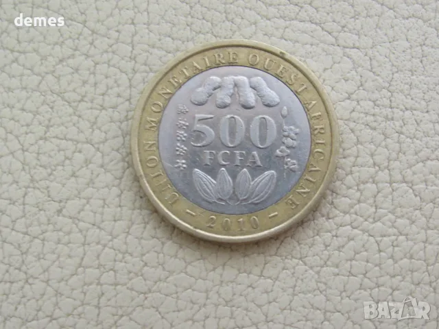 Западни Африкански Щати, 500 сефа франка, 2010, 707D