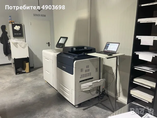 Продава се професионална цветна дигитална печатна машина Xerox Versant 280 Press