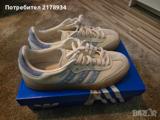 Кецове Adidas Sambae в размер 40, снимка 3 - Маратонки - 55060570