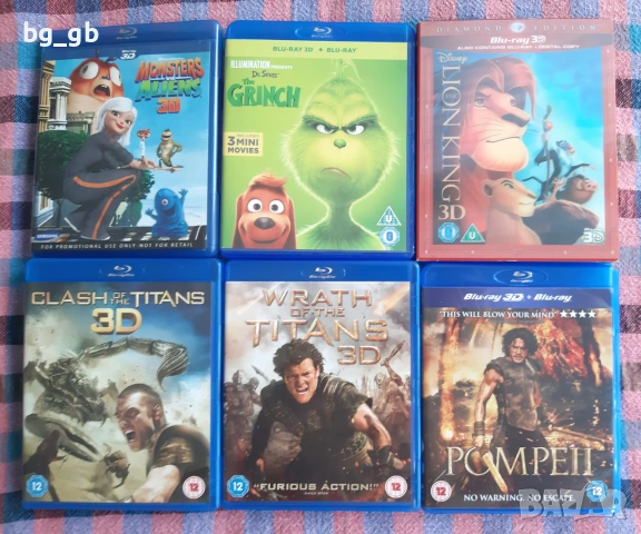 3D Blu-Ray филми, снимка 5 - Blu-Ray филми - 55058956
