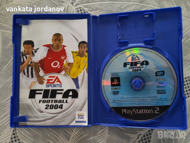 (2в1) FIFA Street 2 + FIFA 2004, снимка 4 - Игри за PlayStation - 54266966
