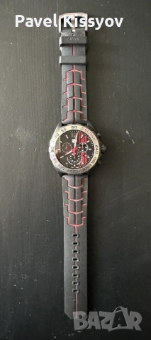 Оригинален часовник Tag Heuer Formula 1 Senna Edition втора употреба - 999€. Пращам по Еконт с налож, снимка 3 - Мъжки - 54516981
