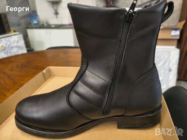 мъжки боти естествена кожа