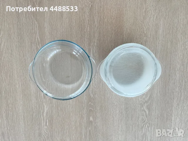 Стъклени тенджери, 2 размера, снимка 2 - Съдове за готвене - 55653604