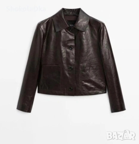 Ново кожено яке Massimo Dutti размер S