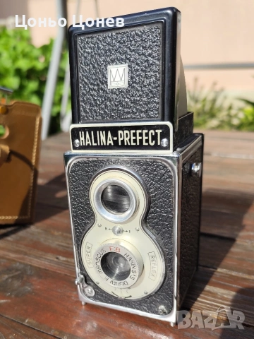 Колекционерски Винтидж 120мм филмов TLR фотоапарат "HALINA-PREFECT"