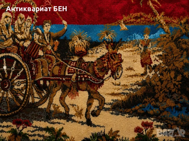 " ВИНТИДЖ СТЕНЕН ГОБЛЕН " 💯 , снимка 6 - Гоблени - 54729701