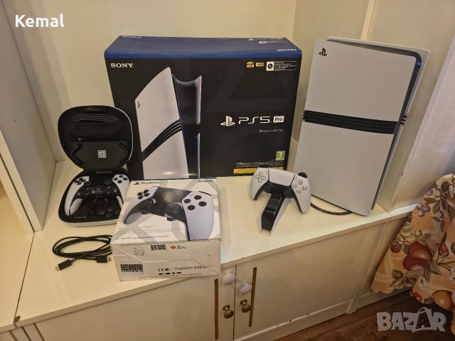 PlayStation 5 Pro 2TB + DualSense Edge + Аксесоари Гаранция към Vivacom