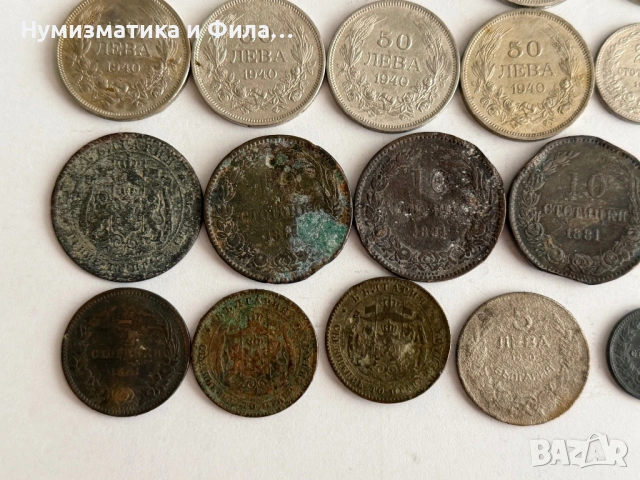 Лот монети 35 броя княжество и царство България , снимка 8 - Нумизматика и бонистика - 54213207