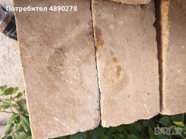 500 бр Огнеупорни тухли Шамот от преди 1989 размер 250/123/65мм 4.1кг, снимка 4 - Строителни материали - 55452714
